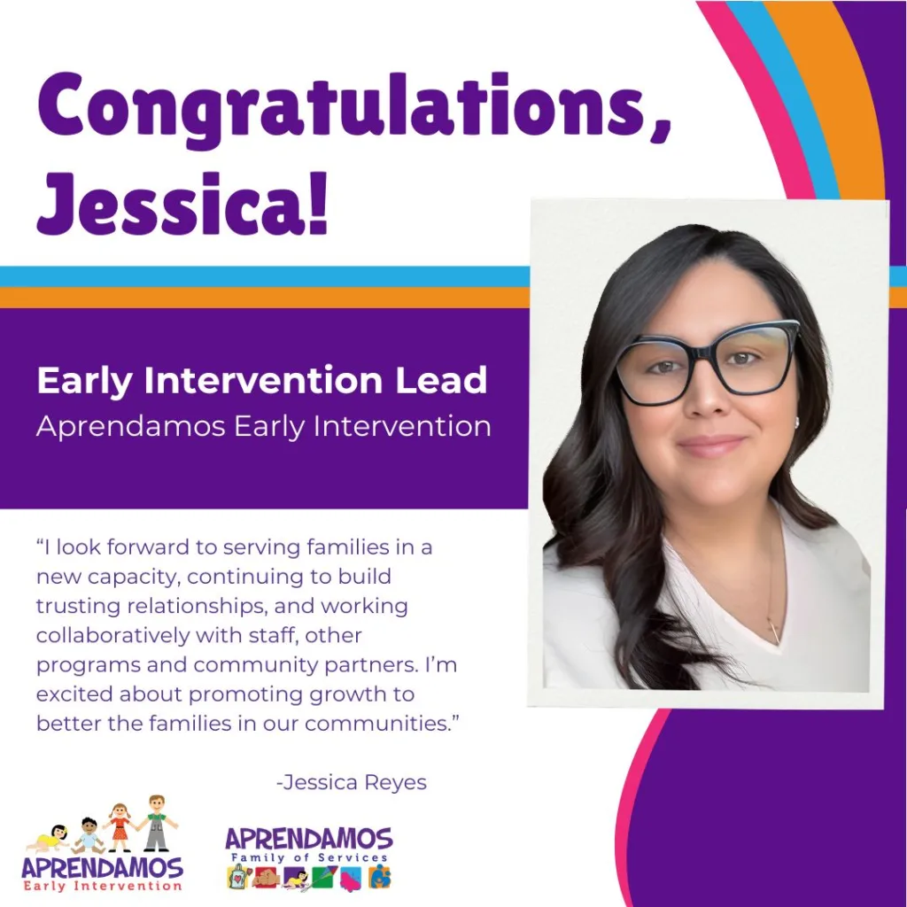 Jessica is the Early Intervention Lead at Aprendamos Early Intervention.