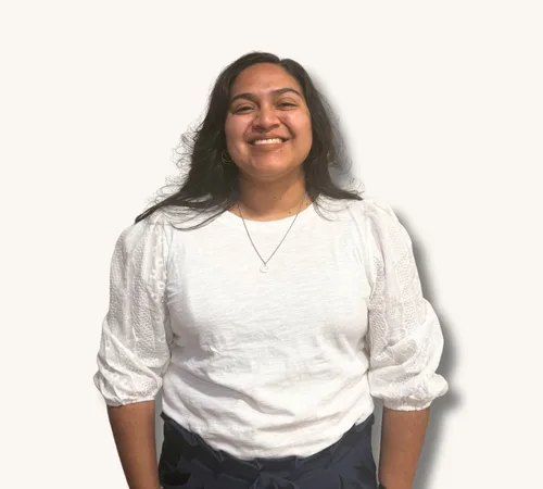 Levi Gallegos standing against a plain white background